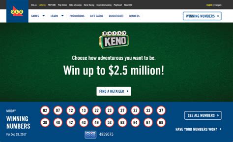 ontario keno winning numbers|Iba pa.